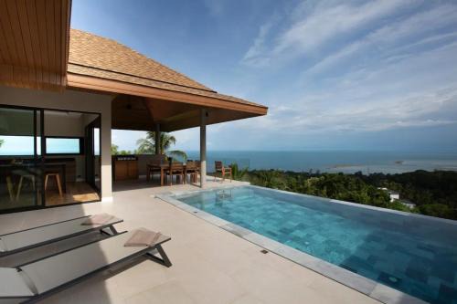 Lamai Villa | 4BR Panoramic Sea View Villa Infinity Pool Samui