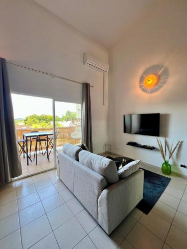 Cayenne Apartment | Air-conditioned studio with mezzanine in Cayenne