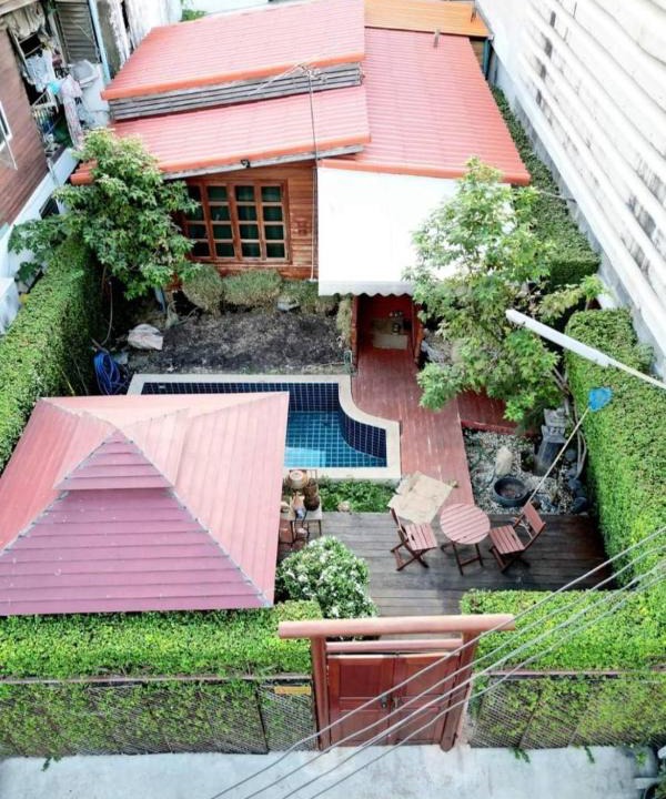 Nonthaburi Villa | Aran Cottage Ngamwongwan The Pool Villa in japanese Garden