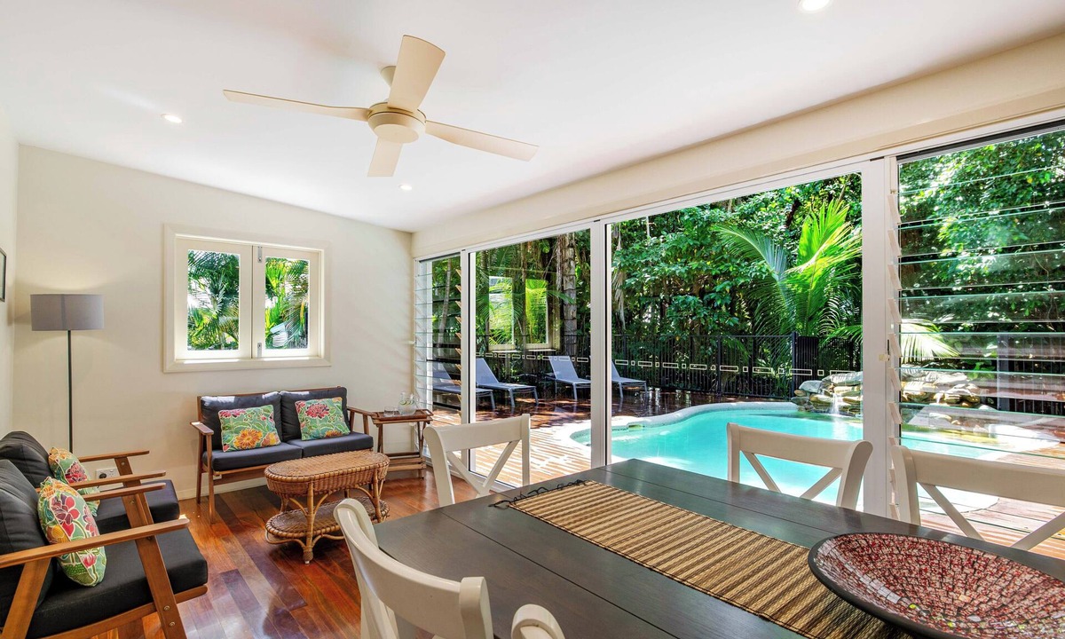 Port Douglas Cottage | Atoll Close Queenslander with private heated pool