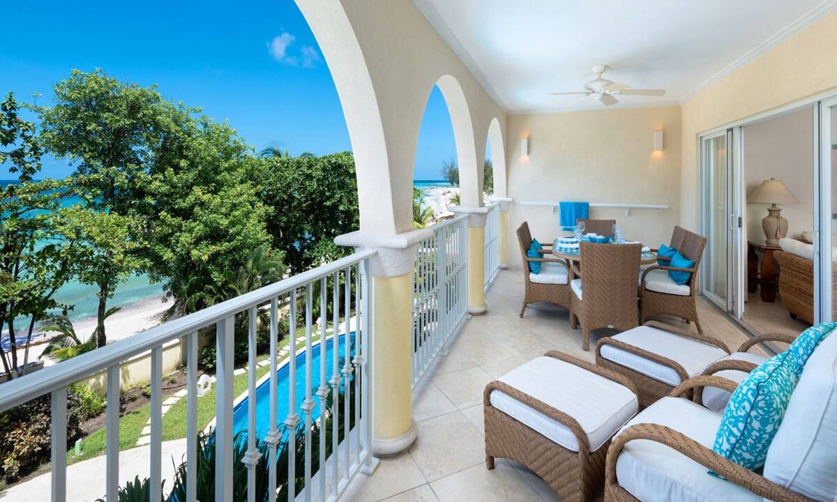 Dover Apartment | Beachfront Condo with Pool - Sapphire 205 (2 bed)