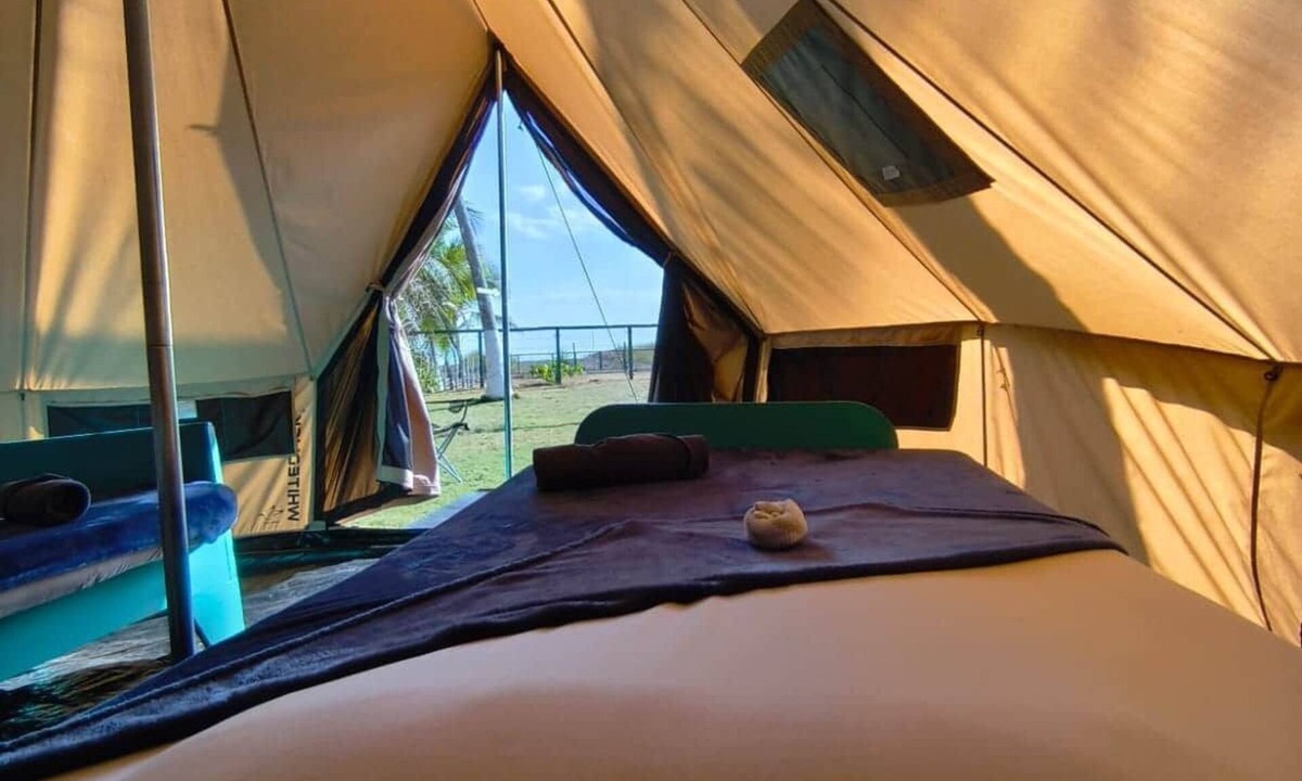 Barranca RV Rental | Beachfront Glamping Tent