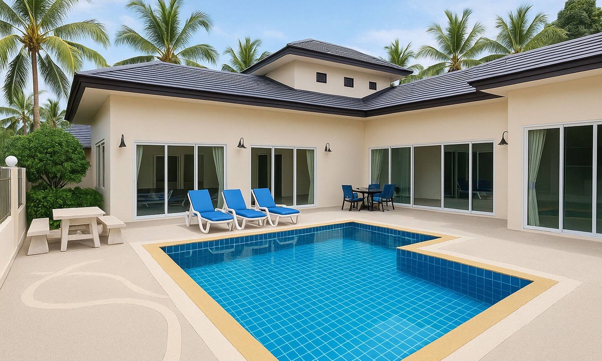 Kathu Villa | Beautiful detached 5 bedroom, 4 bathroom Private Pool Villa, Kathu Phuket
