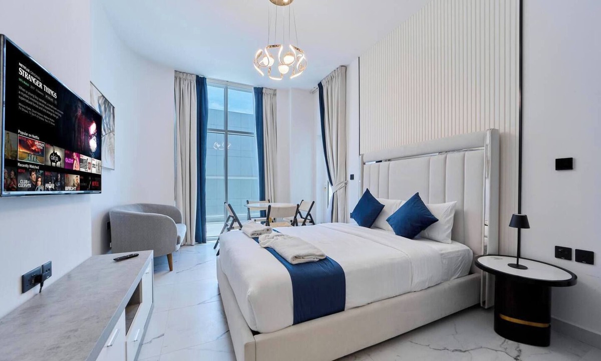 Al Barsha Apartment | Chic Studio in Opalz | Prime Arjan Location
