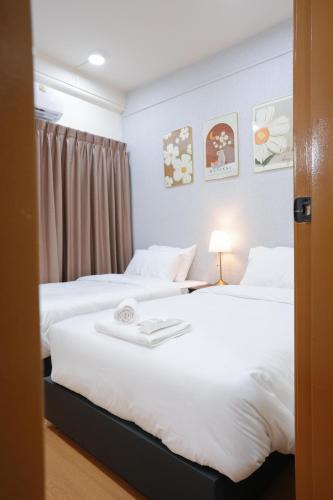 Bang Lamphu Lang Hostel | CozyTwin Bed วิวระเบียง เจริญนคร