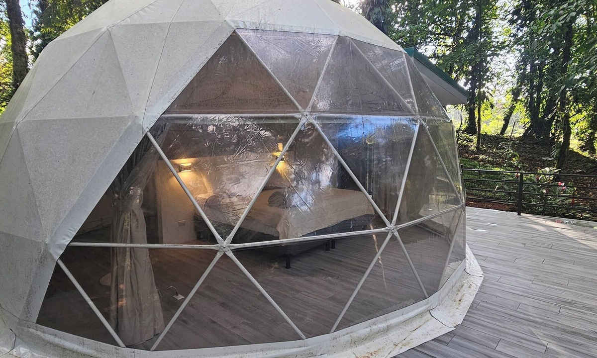 Katira Cabin | Deluxe Jungle Dome with King Bed & Deck
