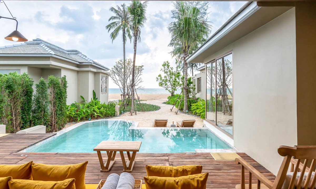 Khuk Khak Beach Villa | Devasom Beach Resort & Villas - Two Bedroom Beachfront Pool Villa