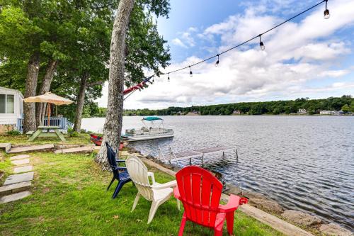 Thompson House | Dock & Sunset Views! Waterfront Thompson Getaway