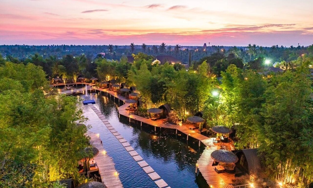 Damnoen Saduak Hotel | Khum Damnoen Resort