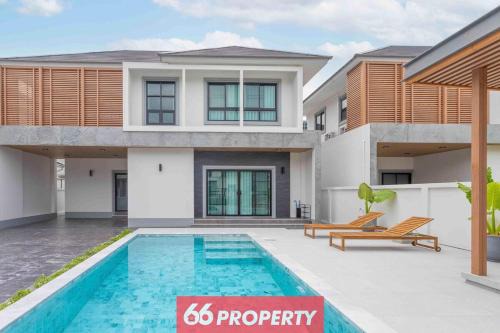 Chiang Mai Villa | Minimalist 3BR Home with Private Pool CM