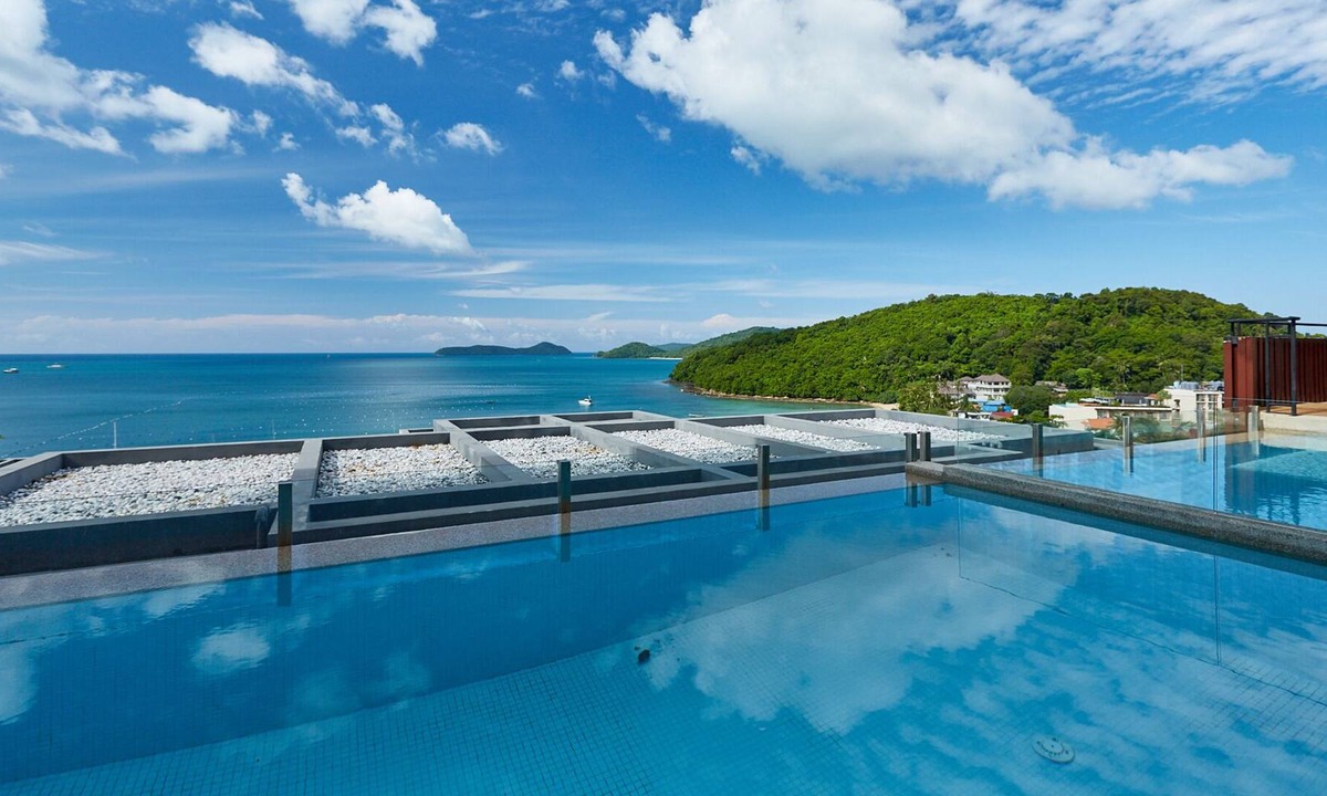 Wichit House | Panoramic Two Bedroom Pool Villa with sweeping ocean view.