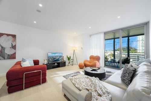 Barangaroo Apartment | Spacious 3BR in Barangaroo with Free Parking near CBD