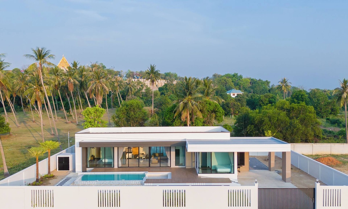 Pak Nam Pran Villa | T&B Pool Villa Pranburi The modern private pool villa