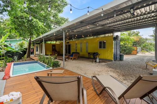 Potrero House | Unique Container Home with Private Pool and Deck