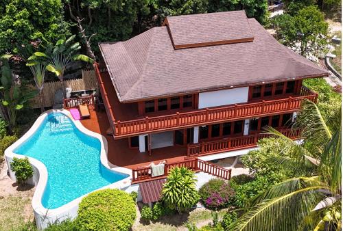 Baan Tai Villa | Villa Vadee - Entire Private Villa, 4 Bedrooms, Large Swimming Pool, Ocean View