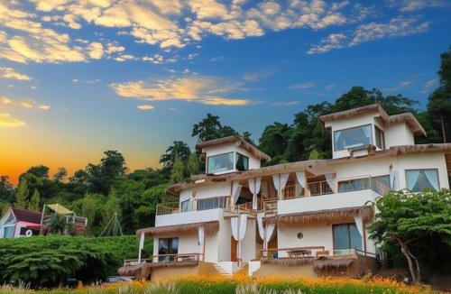 Song Phi Nong House | บ้านฟาร์มรักพูลวิลล่าวิวทะเลสาปแก่งกระจาน