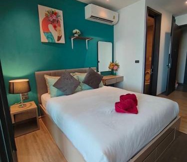 Pattaya Bay Apartment | 芭提雅 市中心 海景公寓预定 健身房 无边泳池 临近海滩 日光浴 22f