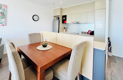 Cairns Central Business District Apartment | '123' Top Floor Luxe Suite — 1BR | 1BA | Pool | Ocean Views