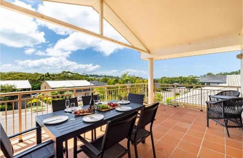 Corlette House | 74A Sergeant Baker Drive comfortable duplex with beautiful distant water views