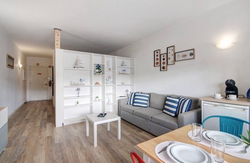 Santa Eulalia Apartment | Apartment 'Sun and Serenity' with Shared Pool, Shared Garden and Wi-Fi