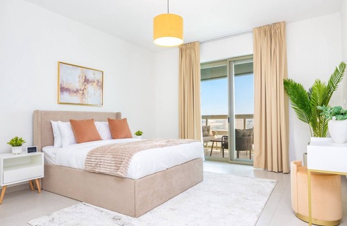 Saadiyat Cultural District Apartment | Bloomfields 1Br Azure Stay Ajwan Soul Beach Access