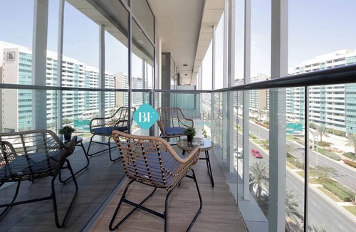Al Raha Beach Apartment | Bloomfields Modern 2BR Duplex in Raha Lofts