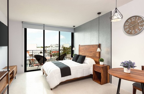 Luis Donaldo Colosio Apartment | BoHo lofts & studios new modern w/ocean-view pool