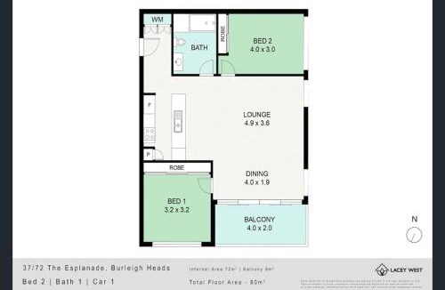 Burleigh Heads Apartment | Burleigh Beach Escape with Stunning Sunset Views
