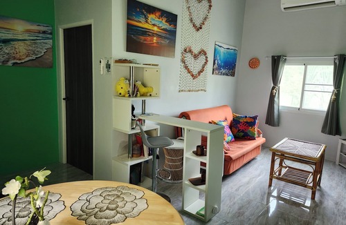 Salak Kok House | Coastal house near the beach, AC, peaceful, great location, outdoor restaurant.