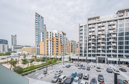 Dubai Apartment | Community View Studio with Balcony, Azizi Riviera 24
