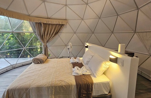 Katira Cabin | Deluxe Jungle Dome with King Bed & Deck