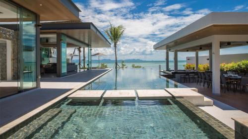Taling Ngam Villa | Exclusive Sea Renity A Beachfront Villa Retreat Sleeps 12 Adults and 6 Kids