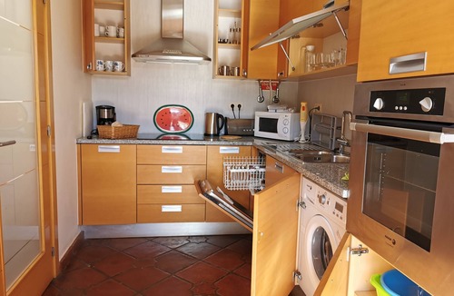 Burgau House | Fabulous end house has Sea View, full A/C, own pool, walk to Burgau Beach