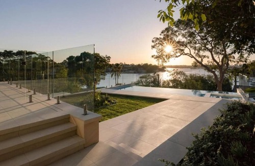 Gladesville Apartment | Harbour Views Luxe Apartment + Infinity Pool with Garden