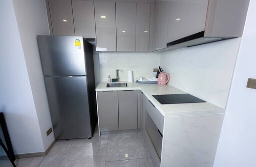 Rama 9 Apartment | High Floor w/Sofa-Bed, Pool & Gym, MRT 200m