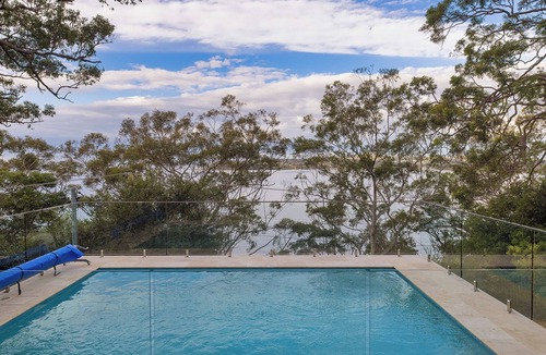 Salamander Bay House | High View Holiday House - Striking duplex with Heated pool and sea views