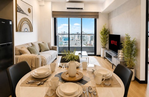 Male Condo | Luxury 2BR Condo Central Male Sunset Balcony