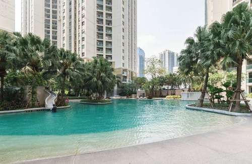 Rama 9 Apartment | Luxury Two-bedroom condo in Central Rama 9