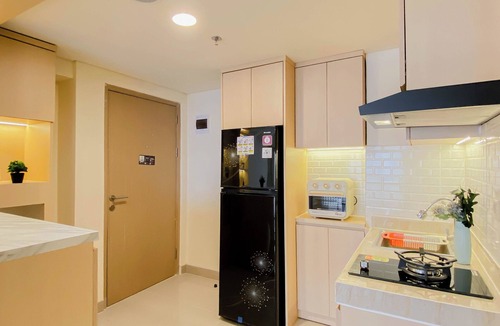 Cikarang Apartment | Modern Versatile 3Br At Meikarta District 2 Apartment