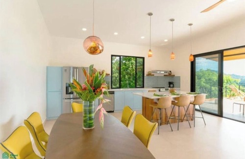 Santa Barbara Villa | new 3-bed ocean view villa - pool on private mountainside - gated community