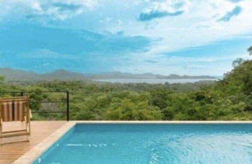 Santa Barbara Villa | new 3-bed ocean view villa - pool on private mountainside - gated community