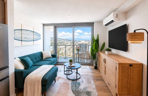 Ala Moana Condo | Newly Built High-Floor Condo with Diamond head & Ocean Views & Luxury Amenities
