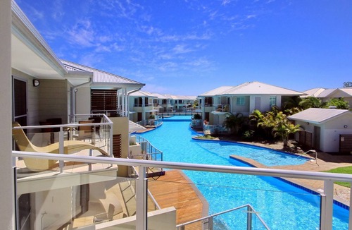 Salamander Bay Apartment | Overlooking the lagoon pool and with access to all the resort facilities