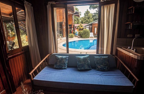 Samara Apartment | Poolside Unit at Beachfront Hotel