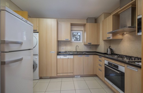 Areias de Sao Joao Apartment | Quinta da Barracuda Luminous Beach Apartment with Pool View