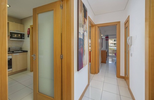 Areias de Sao Joao Apartment | Quinta da Barracuda Luminous Beach Apartment with Pool View