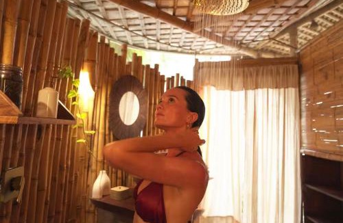 Tulum Cabin | Romantic Star Bath Suite, Cave Pool & Yoga Center