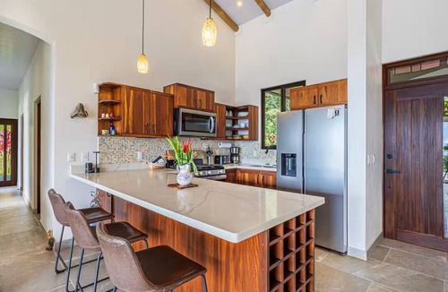 Quepos House | Stunning 3-BR house & casita, sleeps 7. Pool, BBQ, ocean views. Design your stay