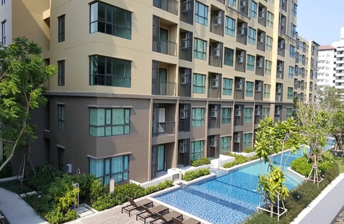 Cha-am Apartment | The Relaxing Room Pool Access at Rain Resort Condominium Cha Am- Hua Hin