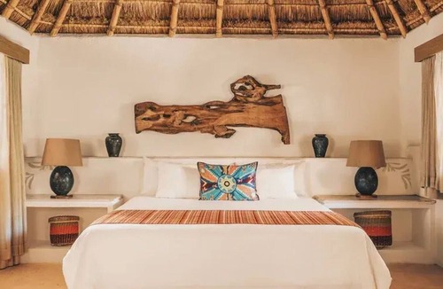 Downtown Hotel | Two Palapa King | Mahekal Beach | Stylish Bungalow w/Ocean Views